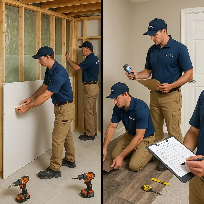 Repairs and Reconstruction process in Chattanooga, TN
