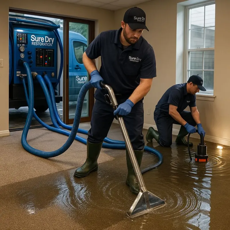 Water Extraction and Removal process in Chattanooga, TN